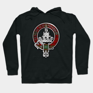 Clan Morrison Crest & Tartan Hoodie